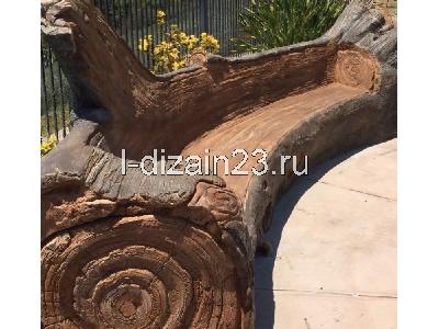 Искусственные деревья из архитектурного бетона